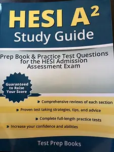 USED-HESI A2 Study Guide: Prep Book & Practice Test Questions for the HESI Admission Assessment Exam: (Test Prep Books) by Test Prep Books (Paperback)