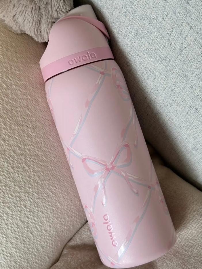 Owala x Urban Insulated Water Bottle Outfitters FreeSip 32oz Sugar Plum Fairy Model Leak Proof Built In Straw BPA Free Double Wall Exclusive Cute Gift for Her