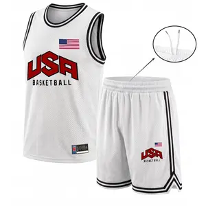 Men's Basketball Jersey Set, Breathable Round Neck Sportswear, Sleeveless Training Uniform  Stylish Team Outfit, Athletic Apparel for Basketball, Gym, Running, Outdoor Training, Comfortable & Versatile for All Seasons
