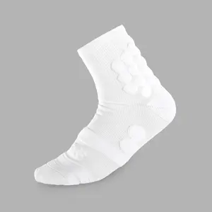 SLEEFS Padded Sports Short Socks - Multiple Colors - Premium Nylon/Spandex Blend for Moisture-Wicking & Support - Ideal for Football, Soccer, Baseball, and Running - Versatile Ribbed Elastic Design for All Sports