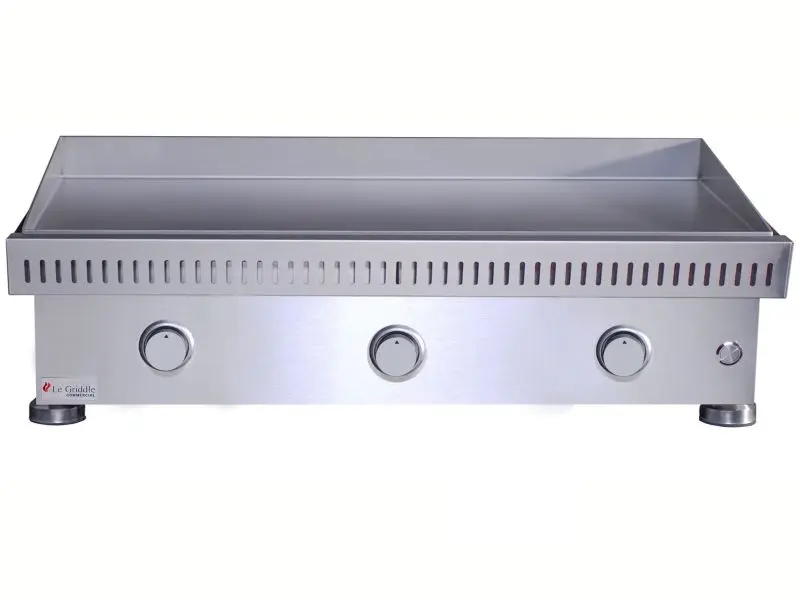 Le Griddle Commercial Series 105 41-Inch 3-Burner Gas Griddle - 3mm Plate