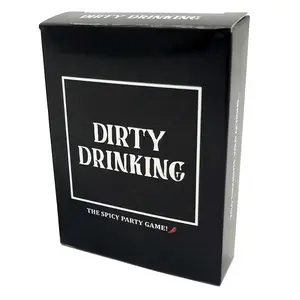 Dirty Drinking – The Spicy Adult Party Game Cards | 21+ Bold Challenges & Drinking Penalties | Interactive Icebreaker for Game Nights, Bachelorette Parties & Wild Friend Hangouts
