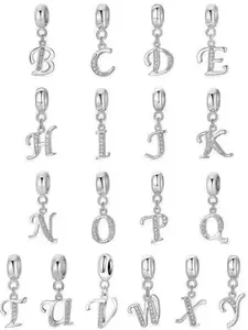 New Original 26 Letter DIY Bead Pendant Necklace, Designer Bracelet Making Kit, Fashion Jewelry Gift for Women, All Seasons Wear