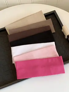 4pcs-Solid-Hair-Band-for-Women-Thin-Workout-Yoga-Running-Sports-Elastic-Hair-Bands-for-Short-Hair-Soft-Hair-wrap-Hair-Accessories-for-Women-Solid-Colors-For-back-to-school-Elastic Headbands