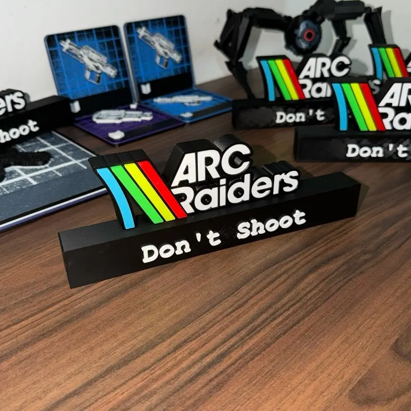 Arc RAIDERS Display Signage, Collectible Decor Sign for Entertainment Enthusiasts