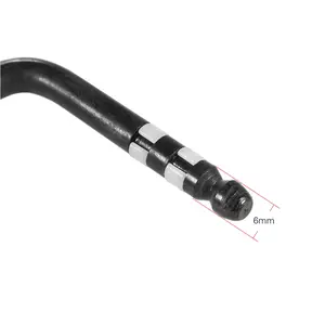 Direct Insertion Style Tremolo Trem Vibrato Arm Whammy Bar Crank Lever for Ibanez Electric Guitar Tremolo Bridge Insert Part Diameter 6mm Black