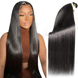 10A Straight Hair Bundles for Quick Weave Brazilian Virgin Hair Straight Weave Bundles Human Hair Bundles 1/3/4 Pcs Lot