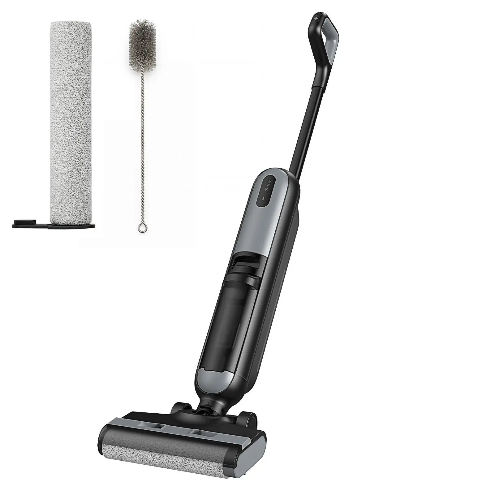 Cordless Wet-Dry Vacuum Cleaner with Self-Cleaning System, 1-in-1 Vac Mop with Dual Water Tank & Tangle-Free Brush, 35Min Runtime for Bathrooms, Kitchens & Hard Floor Cleaning (Hardwood, Tile, Marble)