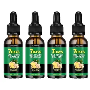 7 Days Rapid Nail Fungus Treatment - 30ml All Natural Plant Formula Serum for Toenail & Fingernail Repair - Restores Discoloration, Thick Nails and Strengthens Cuticles