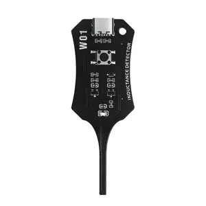 Type-C Inductance Tester Motherboard Coil Tester Electronic Circuit Board Inductor Detector for Phone Motherboard Component Repair Electromagnetic Induction Quick Fault Check Tool