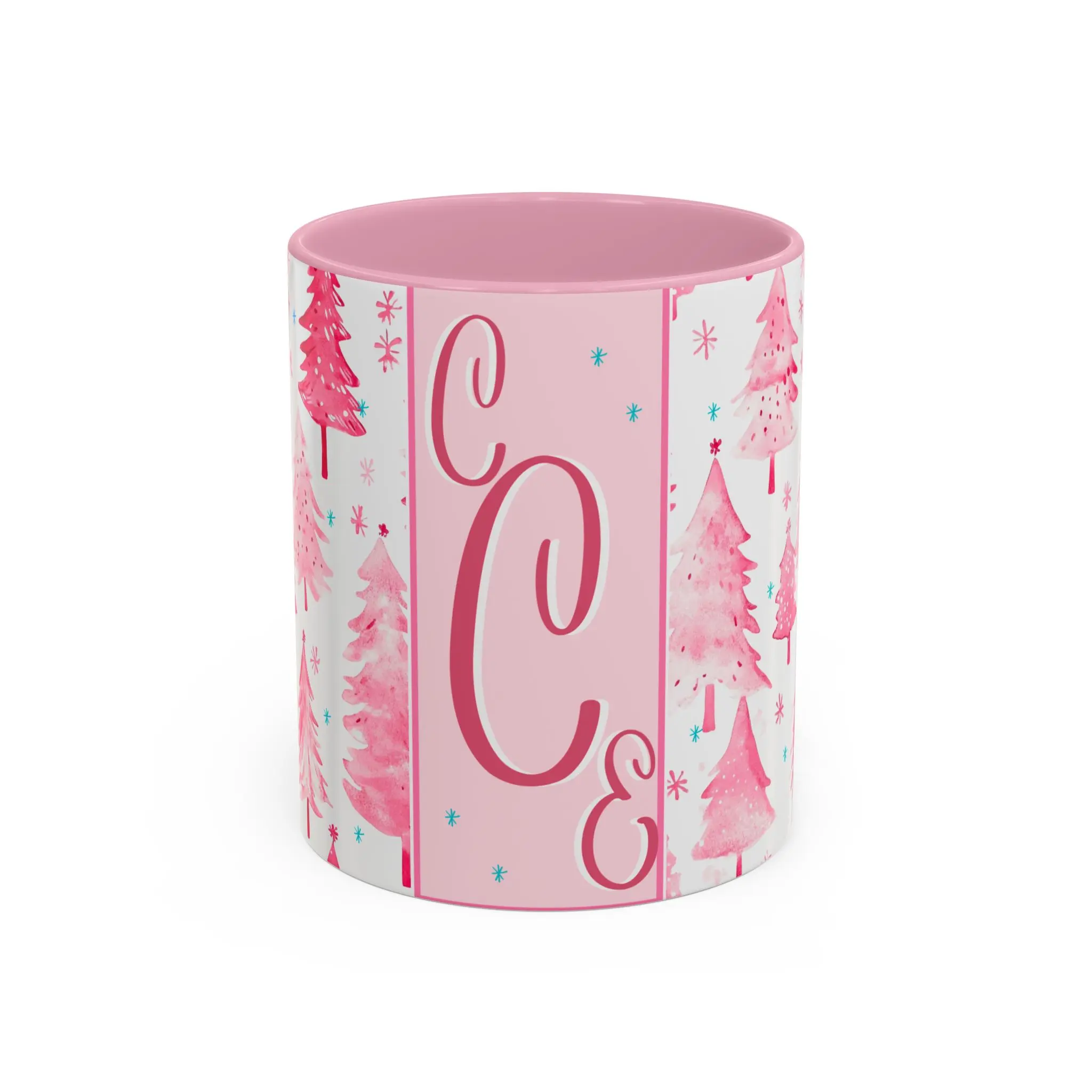 Personalized Christmas Mugs (11oz ) Monogrammed Mug for Coffee Lovers