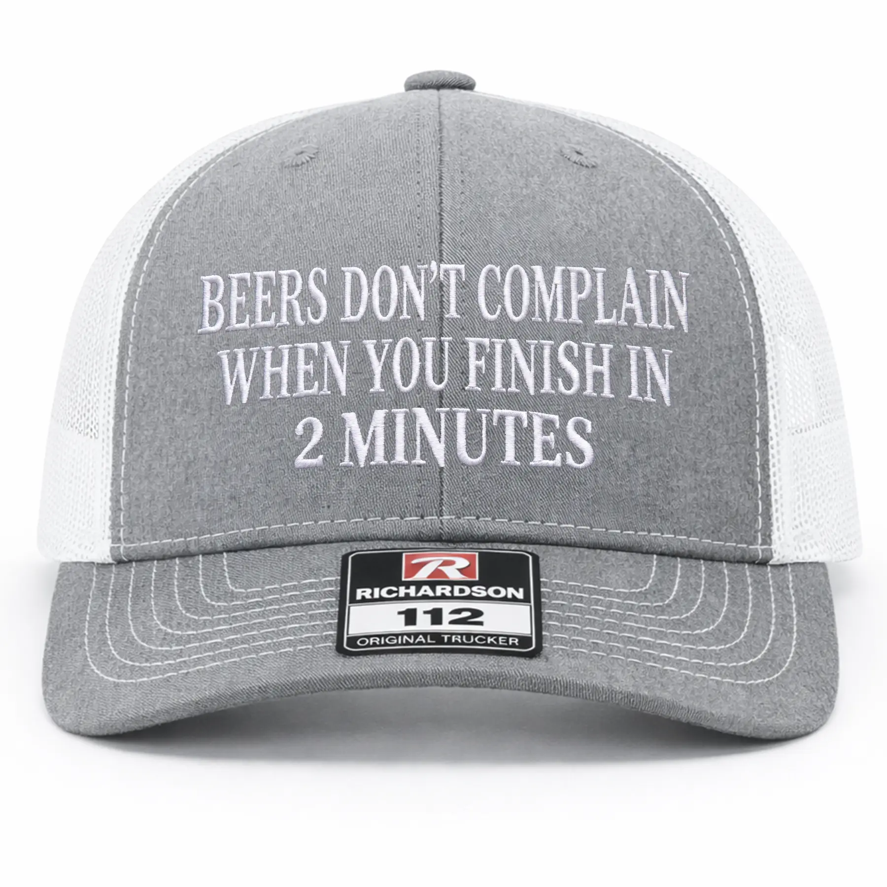 Beers Don't Complain Embroidered Richardson 112 Trucker Hat