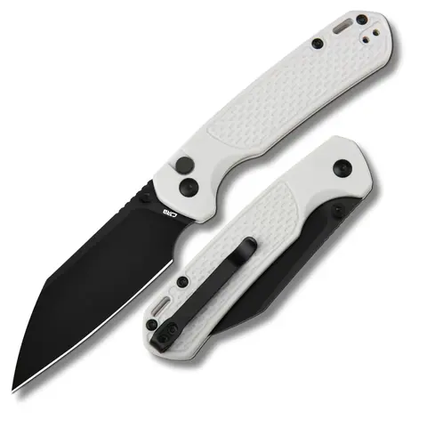 CJRB Pyrite-Light Pocket Knife with AR-RPM9 Steel Pocket Folding Knife - 3.34in Blade, Lightweight Tool with Pocket Clip, Cool Gift for Guys, Tactical Camping Emergency Survival Kit Supplies, High Hardness Knives, Survival Equipment Set