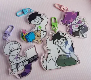 Homestuck Kids Acrylic Charm Keychains