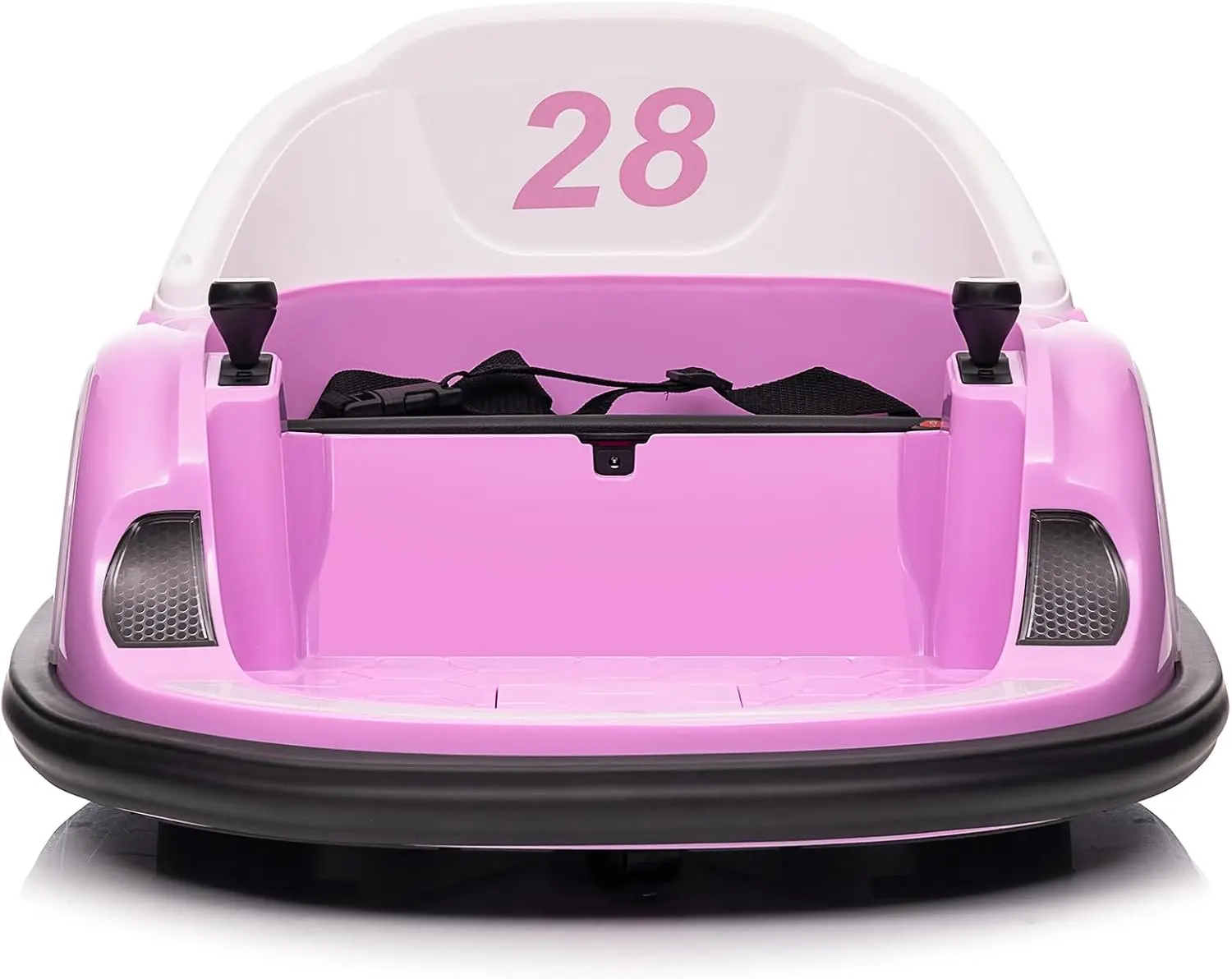 12V Pink Kids Electric Ride-On Bumper Car for Toddlers Ages 15+, Remote Control, Dual Motors, 360-Degree Spin, LED Lights, MP3 Music, Safety Belt, Slow Start, Power Wheels With Remote Control, Ride On Wheels