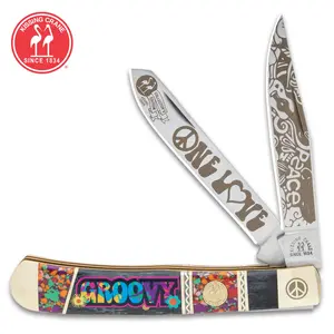Kissing Crane Groovy Trapper Pocket Knife Kissing Crane Groovy Trapper Pocket Knife