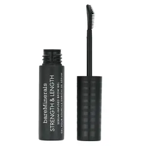 bareMinerals Strength and Length Eyebrow Gel - Volumizing Brow Filler for Fuller Brows - Vegan & Cruelty-Free Makeup
