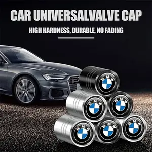 4PCS Aluminum Alloy Car Wheel Tire Valve Air Stem Cap Cover For BMW M E46 E90 E39 E60 E36 E30 E61 E91 E92 E87 F30 F10 F20 F30 X1 X3 X5 X6 G20 G30 Accessories