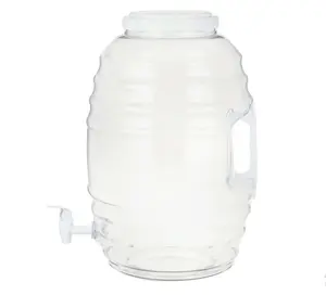 Large 5 Gallon Drink Dispenser – White Top, Perfect for Parties & Events