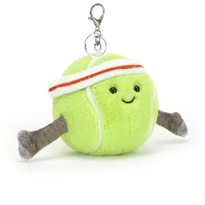 Tennis Ball Plush, Tennis Ball Plush Keychain Pendant, Christmas, Birthday Gifts, Ideal Gift for Kid Boy,Girl&Girlfriend