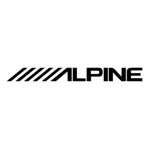 Alpine Window Banner for Car truck or suv! By Pristine Graphics 40"x4"