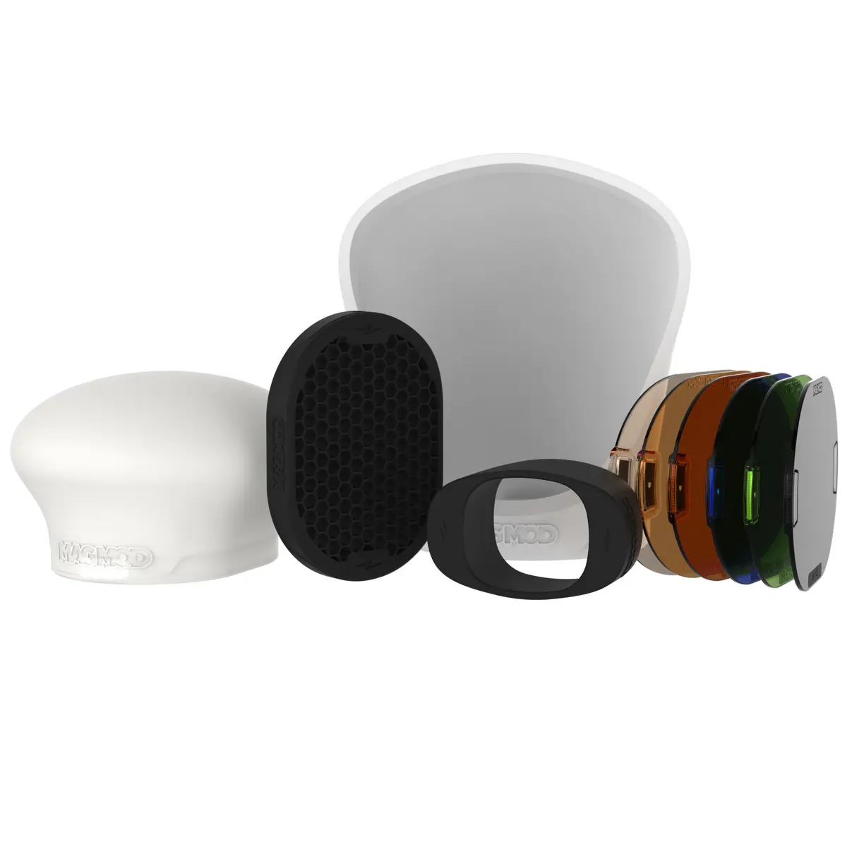 MagMod Professional Flash Kit 2 with MagGrip 2, MagSphere 2, MagBounce 2, MagGrid 2, Pro Correction Gels