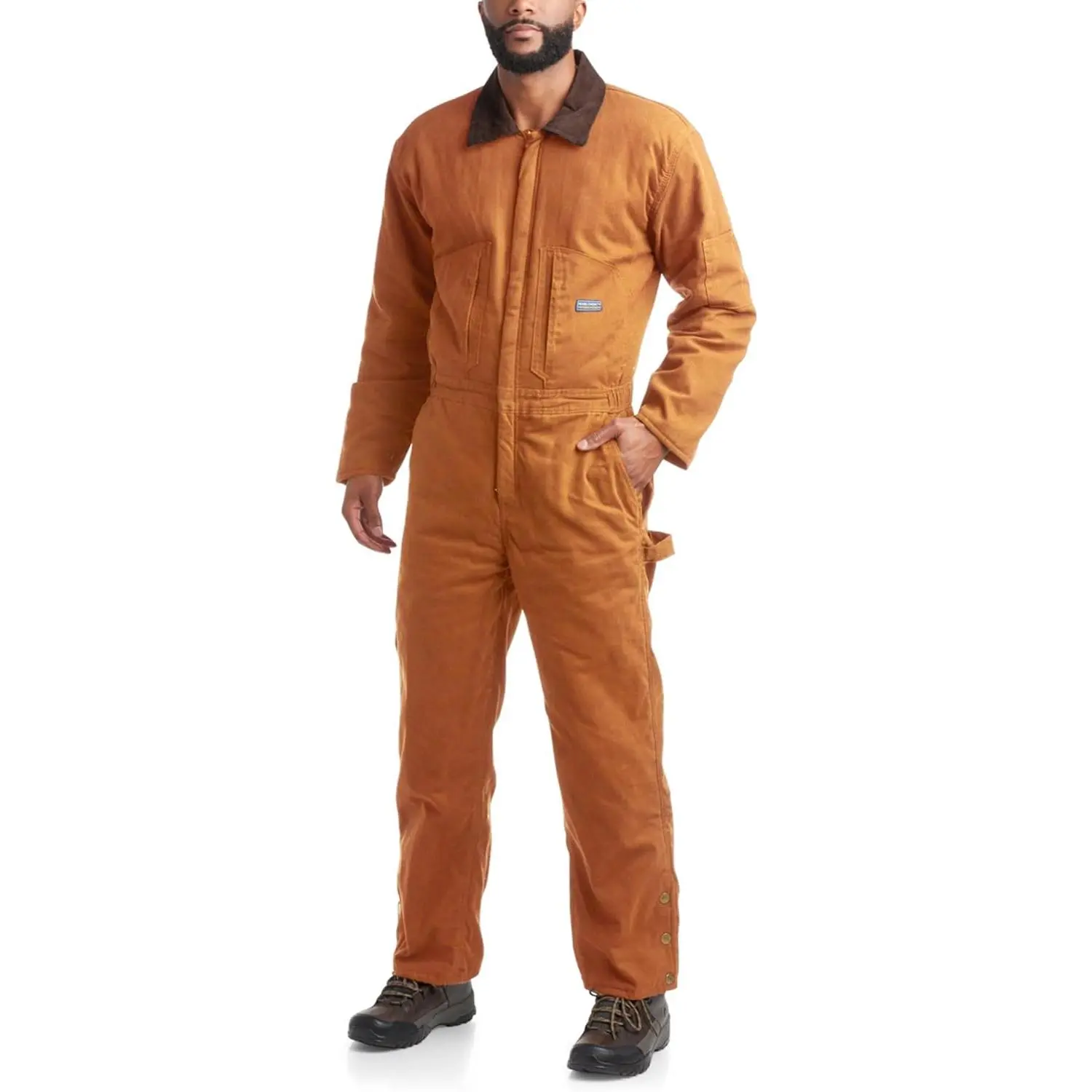 Mens Coveralls - Insulated Water-Resistant Long Sleeve Work Wear Jump Suit, Coveralls for Men (M-XXL)