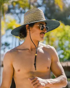 Hemlock Hats Lifeguard Straw Hats | Solid Colors