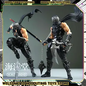 KAIYODO Revoltech 1/12 Amazing Yamaguchi Ryu Hayabusa Ninja Gaiden Anime Action Figures Collection KO Model Custom Toys