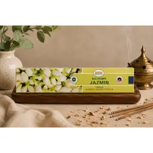 Natural Jasmine Incense | 100% Natural Hand-Rolled Incense