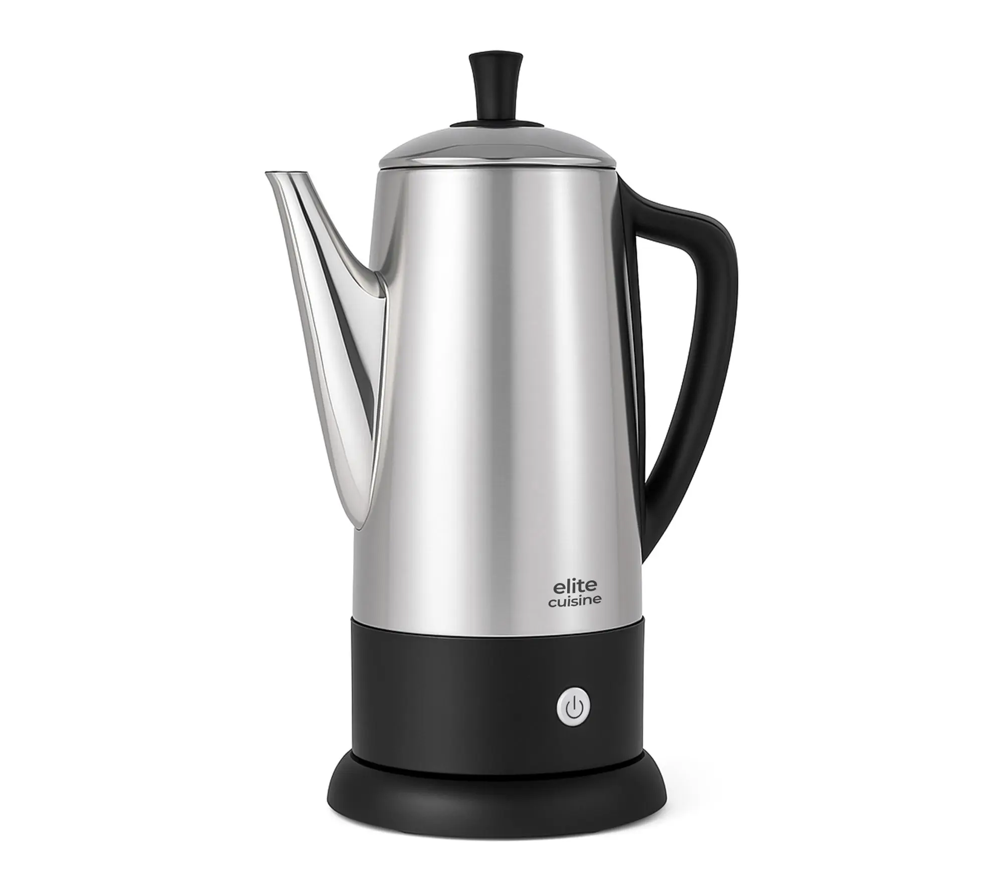 Elite Cuisine 12-Cup Electric Coffee Percolator Elite Cuisine 12-Cup Electric Coffee Percolator