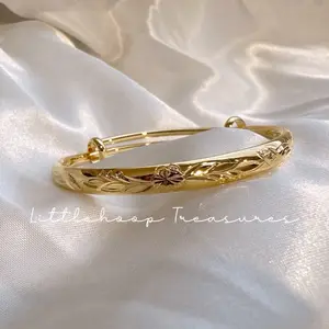 Adjustable Gold Filled Baby Bracelet for Toddlers - Perfect Accessory for Your Little One