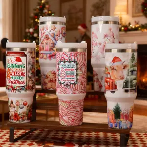 40oz Vacuum Cup with Handle Double Wall Insulated Mug Leak Proof Stainless Steel Travel Tumbler for Hot Cold Drinks Christmas Gift Birthday Present Office Home Daily Use Drinkware