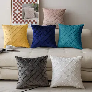 Diamond Cushion Throw Pillows  (With Insert ) 18x18 , 12x20 and 20x20 inch pack of 2 throw pillow