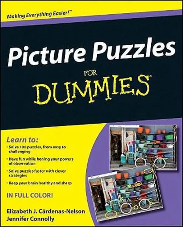 USED-Picture Puzzles For Dummies by Elizabeth J. Cardenas-Nelson (Paperback)
