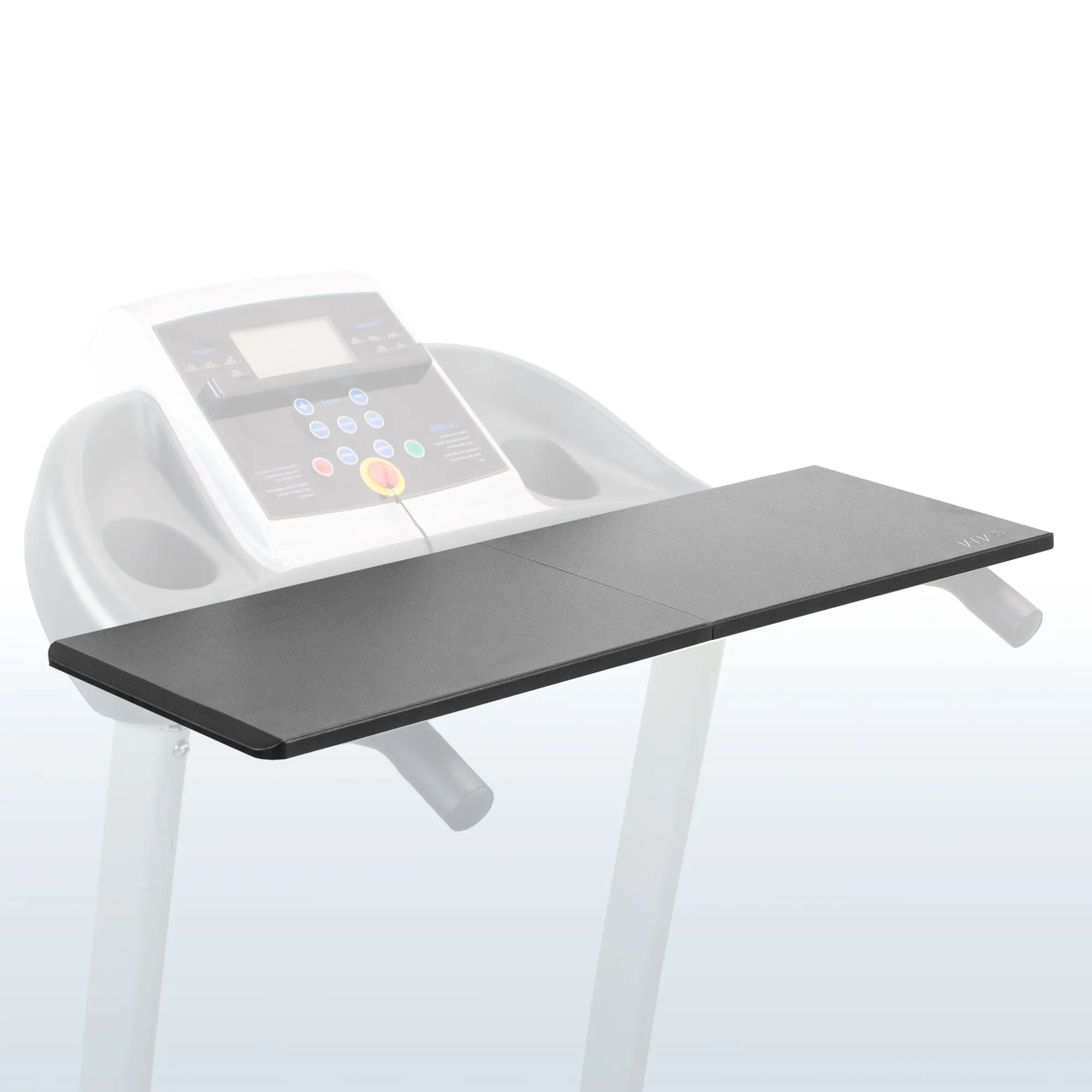 31-inch Laptop Computer Tray - Universal Fit Treadmill Attachment with Adjustable Velcro Straps, Ideal for Students' Homework & Research Use