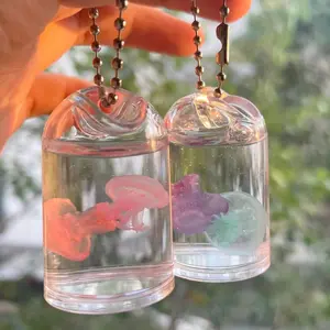 Cute Jellies Charm-The Ocean Spirit in the Bottle,used for home and office decoration, it is an ideal gift for family and friends