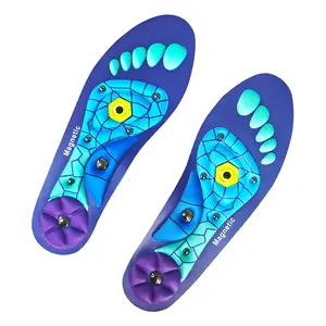 2026 Magnetic Insoles for All Day - Shock Absorbing Insoles for Men & Women, Plantar Fasciitis High Arch Support, 220+ lbs Capacity - Footwear Designer Parent Bedroom Shoe Comfort