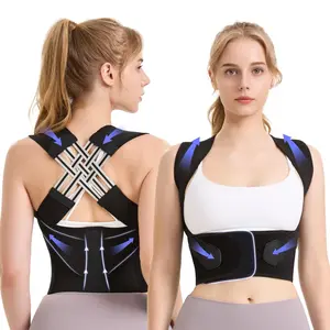 Posture Corrector Adjustable Back Brace Shoulder Support Clavicle Belt Men Women Healthcare Tool christmas  urn  filler Anti Hunchback