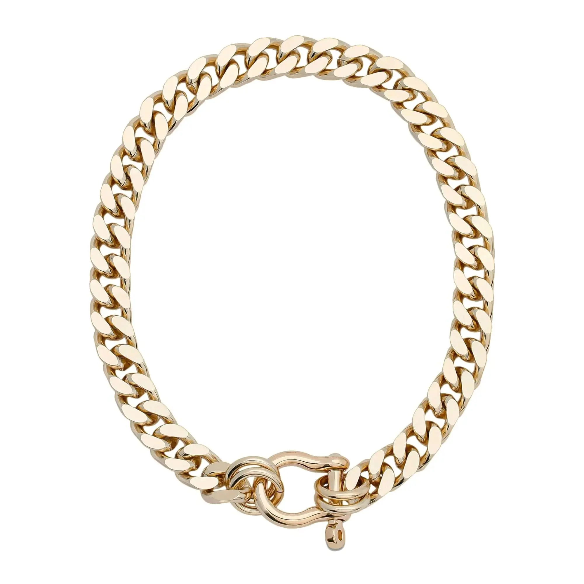 Roxy Necklace - Gold-Colored Chain with Pendant, Classic Design for Everyday Wear