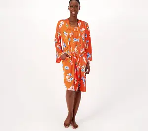 Tolani Collection Chemise and Wrap Robe Set