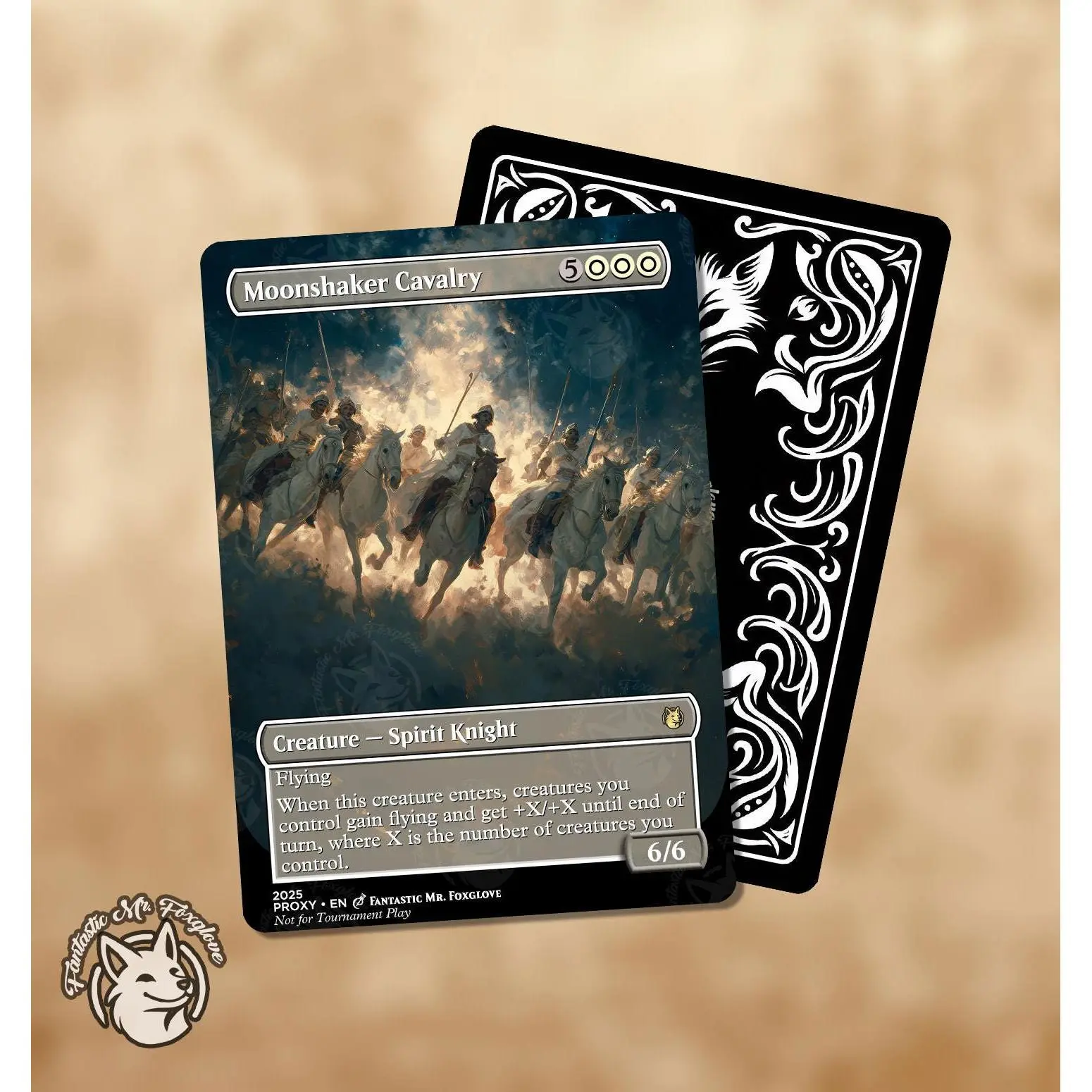 Moonshaker Cavalry | Proxy Card