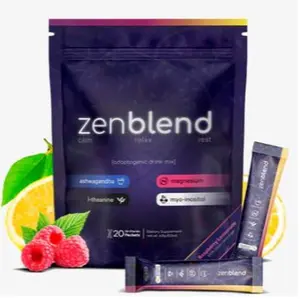 Magnesium Powder for Stress Relief & Relaxation – Natural Cortisol Support with Ashwagandha & L-Theanine – Boosts Immunity with Vitamins & Minerals Healthcare Tea