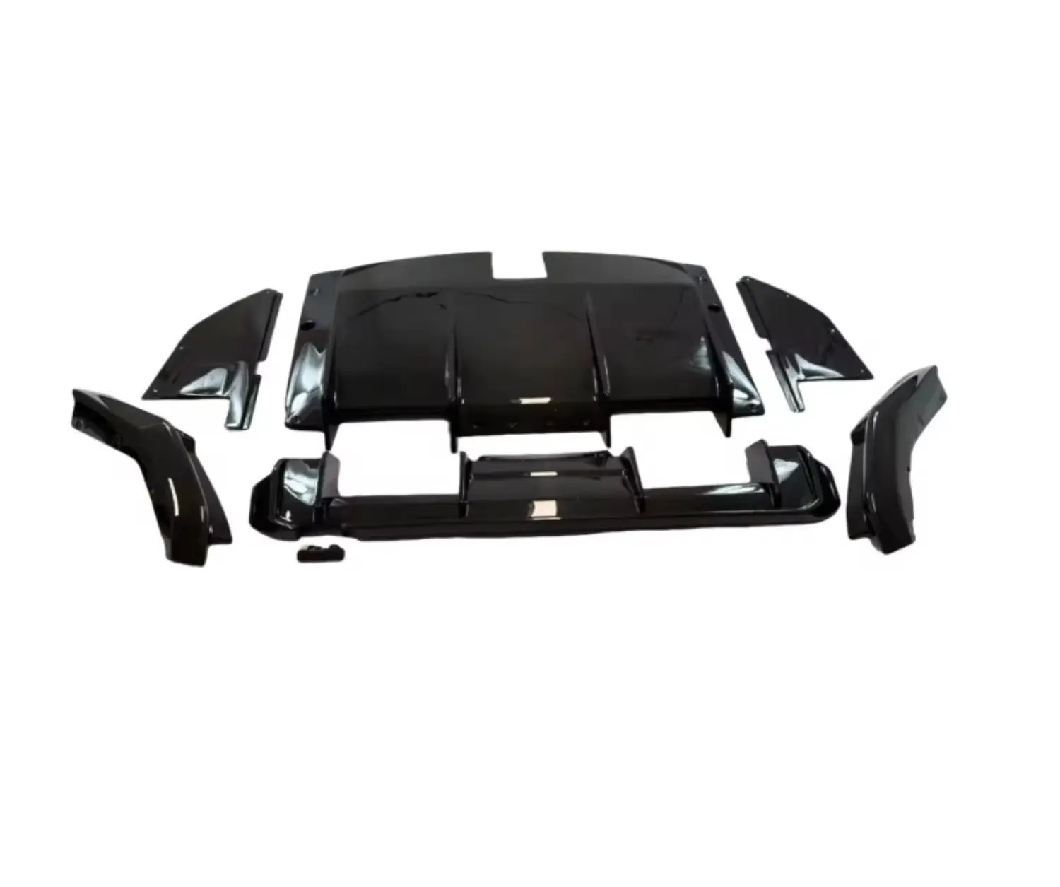 G8X DRY CARBON FIBER 7 PIECE RACE DIFFUSER/UNDERTRAY
