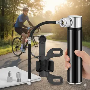 Ultra-Light 120 PSI Mini Bike Pump: Presta/Schrader Valve Compatible, Portable Tire Inflator for Road & Mountain Bikes, Essential Cycling Repair Tool for Outdoor Sports, Outdoor Sports Gear, Outdoor Sports Equipment