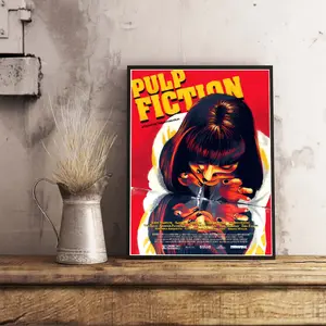 Pulp Fiction film Classic Movie Poster Decor Artwork