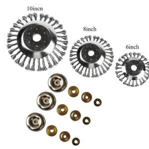 Weed Cutter Eater - Unique Spiky Structure for Outdoor Use - Durable Design for Efficient Weed Removal