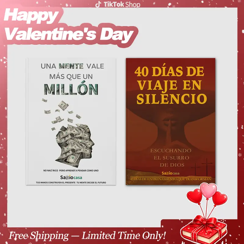 40-Day Transformation Combo: Emotional Intelligence Guide + Success Mindset Manual | Learn When to Speak and How to Think | Daily Practices, Reflection Tasks, and Real-Life Strategies to elevate your EQ & Wealth Mindset in just 40 days Valentine's Day