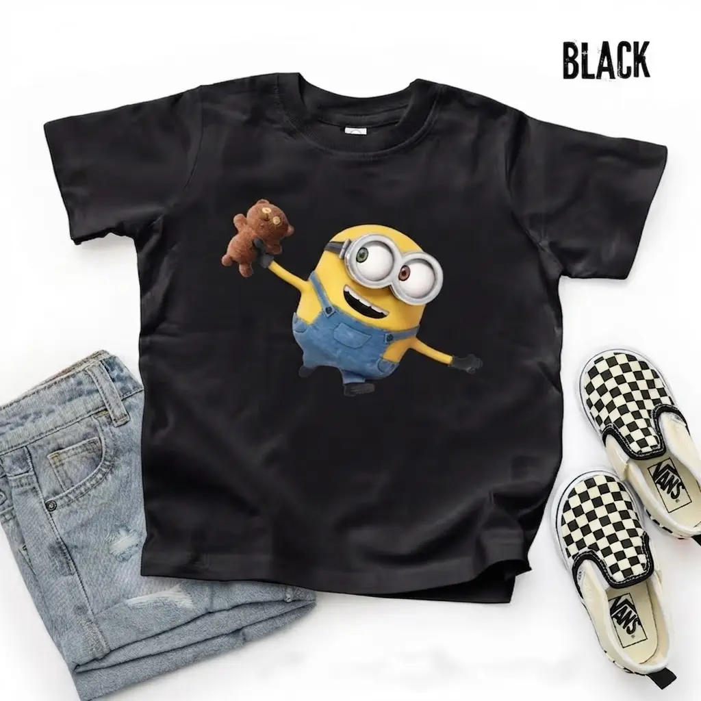 Minion Bob Shirt, Bob Teddy Bear Tee, Despicable Me Minion T-Shirt, Youth Tee, Toddler Shirt, Minion Bob Gift Shirt