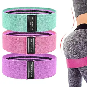 Slimming exercise tool three in one yoga Pilates resistance band yoga band exercise ring latex elastic band tension band Workout Band